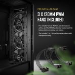 ANTEC P20CE Case, E-ATX Gaming, Black, Mid Tower, 2 x USB 3.0 / Type-C 3.2 Gen 2 x 1, E-ATX, ATX, Micro-ATX, ITX - Image 7