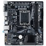 Gigabyte H610M S2H V2 Intel 1700 Socket Motherboard, Micro-ATX, 2x DDR5 Slots, 1x M.2 Socket, GbE LAN, 1x D-Sub / 2x DisplayPorts / 1x HDMI Port - Image 4