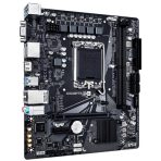 Gigabyte H610M S2H V2 Intel 1700 Socket Motherboard, Micro-ATX, 2x DDR5 Slots, 1x M.2 Socket, GbE LAN, 1x D-Sub / 2x DisplayPorts / 1x HDMI Port - Image 3