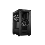 be quiet! Pure Base 501 Case, Black, Mid Tower, 2 x USB Type-A, 1 x USB Type-C, 2 x Pure Wings 2 140mm Black PWM Fans Included, Exchangeable Top Cover for Silent or High Performance, Insulation Mats on Front, Sides & Top - Image 8