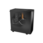 be quiet! Pure Base 501 Case, Black, Mid Tower, 2 x USB Type-A, 1 x USB Type-C, 2 x Pure Wings 2 140mm Black PWM Fans Included, Exchangeable Top Cover for Silent or High Performance, Insulation Mats on Front, Sides & Top - Image 4