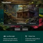 Viewsonic OMNI VX2779-HD-PRO27 Inch IPS Gaming Monitor, Full HD, 180Hz, 1ms,2x HDMI, DisplayPort, Freesync, HDR10, VESA - Image 2