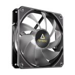 Antec P12 ARGB PWM 120mm Fan 3 pack - 4-Pin, Black, High-Airflow Cooling, 9-Blade Design with Anti-Vibration Pads - Image 6