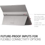 Viewsonic TD1655 16-Inch USB-C Multi-Touch, IPS Portable Monitor, 1920x1080, 60Hz, Mini HDMI, Speakers, 6.5ms, Metallic with Foldable Stand, Pivotable Display - Image 8