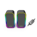 Marvo Scorpion SG-285 Havoc 20 USB Powered Stereo RGB 6W Gaming Speakers (Black) - Image 4