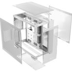 ANTEC Constellation C8 Dual Chamber Case, Gaming, White, Full Tower, 2 x USB 3.0 / 1 x USB Type-C, Seamless Left and Front Tempered Glass Side Panel, E-ATX, ATX, Micro ATX, ITX - Image 7