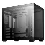 DeepCool CG530 Dual-Chamber Mid Tower Case, Tempered Glass Panels, Advanced Cooling Support, Exceptional Cable Management, Black - Image 9