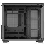 DeepCool CG530 Dual-Chamber Mid Tower Case, Tempered Glass Panels, Advanced Cooling Support, Exceptional Cable Management, Black - Image 2