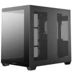 DeepCool CG530 Dual-Chamber Mid Tower Case, Tempered Glass Panels, Advanced Cooling Support, Exceptional Cable Management, Black - Image 5