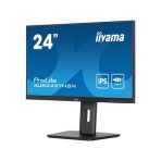 iiyama Prolite XUB2497HSN-B2 24 inch IPS Monitor, USB-C Dock, RJ45(LAN), Full HD, 1ms, HDMI, DisplayPort, USB-Hub, USB-C, 100Hz, Speakers, Black, Internal PSU, VESA, Height Adjust, Pivot - Image 9