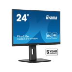 iiyama Prolite XUB2497HSN-B2 24 inch IPS Monitor, USB-C Dock, RJ45(LAN), Full HD, 1ms, HDMI, DisplayPort, USB-Hub, USB-C, 100Hz, Speakers, Black, Internal PSU, VESA, Height Adjust, Pivot - Image 11