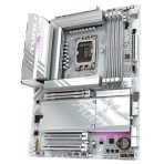 Gigabyte B860 AORUS ELITE WIFI7 ICE Intel 1851 Socket Motherboard, ATX, 4x DDR5 Slots, 3x M.2 Sockets, Fitted I/O Shield, 2.5GbE LAN, Wi-Fi 7, 1x DisplayPort / 2x HDMI / 1x USB-C (USB4) - Image 4