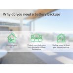 APC Back-UPS BE500G2-UK: 500VA/300W Uninterruptible Power Supply with Surge Protection, 8x Outlets, USB Port, Wall-Mountable - Image 5