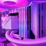 Adata Lancer Neon AX5U8000C3816G-DCLANRSG 32GB (2 x 16GB) DDR5 8000MHz, CL38, 1.45v, Silver RGB Eco System Memory, Using Eco-Friendly Material - Image 2