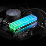Adata Lancer Neon AX5U8000C3816G-DCLANRSG 32GB (2 x 16GB) DDR5 8000MHz, CL38, 1.45v, Silver RGB Eco System Memory, Using Eco-Friendly Material - Image 4
