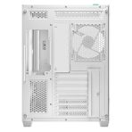 DeepCool CG530 4F Mid-Tower Case with Tempered Glass Panels, 4 Pre-Installed ARGB Fans, and Optimal Airflow Support, White - Image 11