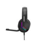 Marvo Scorpion H8618 Tactic 40 USB 2.0 Wired Gaming RGB Headset (Black) - Image 4