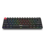 Marvo Scorpion KG933G Saber 61 Wired Mechanical RGB 60% UK Layout Gaming Keyboard (Black) - Image 2