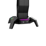 Marvo Scorpion HZ-10 Kobe 30 USB RGB Gaming Headset Stand and Hub (Black) - Image 5