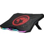 Marvo Scorpion FN-40 Atlas 40 USB Powered RGB Laptop Cooling Stand (Black) - Image 2