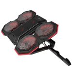 Marvo Scorpion FN-41 Atlas 60 USB Powered Six Fan Laptop Cooling Stand (Black) - Image 3