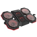 Marvo Scorpion FN-41 Atlas 60 USB Powered Six Fan Laptop Cooling Stand (Black) - Image 4