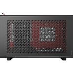 Antec Performance 1M Black Mini-ITX Gaming Case with Aluminum Finish, PCIe 4.0 Riser Cable, USB 3.2 Gen2 Type-C, Tool-Free Side Panels, Solid Side Panel, SFX-L & SFX PSU Support - Image 5