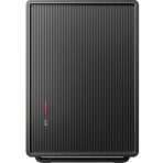 Antec Performance 1M Black Mini-ITX Gaming Case with Aluminum Finish, PCIe 4.0 Riser Cable, USB 3.2 Gen2 Type-C, Tool-Free Side Panels, Solid Side Panel, SFX-L & SFX PSU Support - Image 3