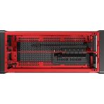 Antec Performance 1M Black Mini-ITX Gaming Case with Aluminum Finish, PCIe 4.0 Riser Cable, USB 3.2 Gen2 Type-C, Tool-Free Side Panels, Solid Side Panel, SFX-L & SFX PSU Support - Image 2