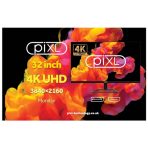 piXL CM32F44K 32 Inch 4K Monitor, Widescreen IPS LCD Panel, 3840 x 2160, 5ms Response Time, 60Hz Refresh, Display Port / HDMI, 16.7 Million Colour Support, VESA Wall Mount, Black Finish, 3 Year Warranty - Image 6