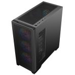CRONUS Phanes Gaming PC Case, Full Tower with Tempered Glass, ARGB Lighting, Enhanced Connectivity, and Superior Airflow, ATX, Micro ATX, Mini-ITX, and E-ATX - Image 2