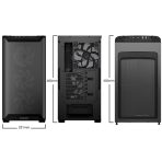 be quiet! Pure Base 501 LX Airflow Window Black ATX Mid Tower Case with USB-A, USB-C, 4 x Light Wings LX Black ARGB PWM Fans - Image 5