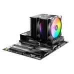 be quiet! Pure Rock Pro 3 LX CPU Cooler, Universal Socket, 2 x Light Wings Fans, 2000RPM, only 34.8dB(A) at maximum fan speed, 250W TDP, 3-year manufacturers warranty - Image 3