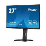 iiyama ProLite XUB2797HSN-B2 27 Inch Full HD IPS Monitor, Matte Black, USB-C Dock, RJ45, 100 Hz, 1x HDMI, 1x DisplayPort, 4x USB Hub, Speakers, Height Adjust, Pivot, VESA - Image 2