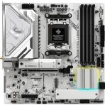 ASRock B850M Steel Legend WiFi AMD AM5 Socket Motherboard, Micro-ATX, 4x DDR5 Slots, 3x M.2 Sockets, Fitted I/O Shield, 2.5GbE LAN, Wi-Fi 7, 1x DisplayPort / 1x HDMI Port - Image 2