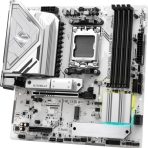 ASRock B850M Steel Legend WiFi AMD AM5 Socket Motherboard, Micro-ATX, 4x DDR5 Slots, 3x M.2 Sockets, Fitted I/O Shield, 2.5GbE LAN, Wi-Fi 7, 1x DisplayPort / 1x HDMI Port - Image 6
