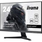 iiyama G-MASTER G2445HSU-B2 24 inch IPS Monitor, Full HD, 1ms, HDMI, DisplayPort, HDCP, USB Hubx2, Freesync, 100Hz, Speakers, Black, Internal PSU, VESA - Image 2