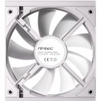 Antec Connect 120 White ARGB 3-Pack 120mm PWM Fans with Daisy Chain Design and Vibration-Absorbing Pads - Image 2