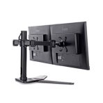 iiyama DS1002D-B1 Dual Desk Stand Monitor Arm, Desk Mount, Fits 2 x 30 Inch Flat Screens, Tilt, Swivel, Height, Rotation, inc Cable Management - Image 6