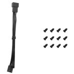 DeepCool FL12 120mm PWM 3 Pack Fan - High Performance, Low Noise, Fluid Dynamic Bearing, 36 ARGB LEDs, 500-2150 RPM, 55 CFM Airflow, 4-Pin PWM Control - Image 7