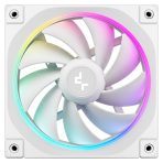 DeepCool FL12 120mm PWM 3 Pack White Fan - High Performance, Low Noise, Fluid Dynamic Bearing, 36 ARGB LEDs, 500-2150 RPM, 55 CFM Airflow, 4-Pin PWM Control - Image 5
