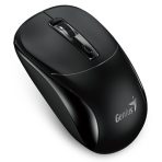 Genius NX-7123 Copilot AI Wireless Mouse, 2.4 GHz with USB Receiver, 1200 DPI, 4 Button with Scroll Wheel, Ambidextrous Design, Black - Image 2