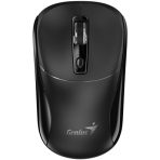 Genius NX-7123 Copilot AI Wireless Mouse, 2.4 GHz with USB Receiver, 1200 DPI, 4 Button with Scroll Wheel, Ambidextrous Design, Black - Image 3