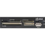 Akasa AK-ICR-07 Internal 6-Slot Multi Card Reader with USB port - Image 3