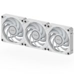 Gigabyte AORUS EZ Chain Fan 120 Ice 120mm ARGB Fans with Easy Daisy-Chain Setup 3-Pack White - Image 4