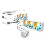 GIGABYTE GP-GIGABYTE Gaming ICE 360 All-in-One Liquid CPU Cooler ? 360mm Radiator, ARGB Lighting, Teflon Tubing, and Magnetic Rotating Cover - Image 5