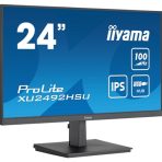 iiyama Prolite XU2492HSU-B6 24 inch IPS Monitor, Full HD, 0.4ms, USB Hub, HDMI, DisplayPort, 100Hz, Speakers, Black, Internal PSU, VESA - Image 7