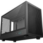 DeepCool CH260 Micro-ATX Case, High-Airflow Compact PC Case with Tempered Glass Panel, USB-C Port, Supports 360mm Radiator, ATX PSU, Black - Image 3