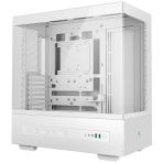 DeepCool CH690 Digital ATX Mid-Tower Case, High-Airflow PC Case with Semi-Glass Panel, USB-C Port, Support for 420mm Radiator, 450mm GPU, ATX PSU, White - Image 6