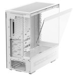 DeepCool CH690 Digital ATX Mid-Tower Case, High-Airflow PC Case with Semi-Glass Panel, USB-C Port, Support for 420mm Radiator, 450mm GPU, ATX PSU, White - Image 4